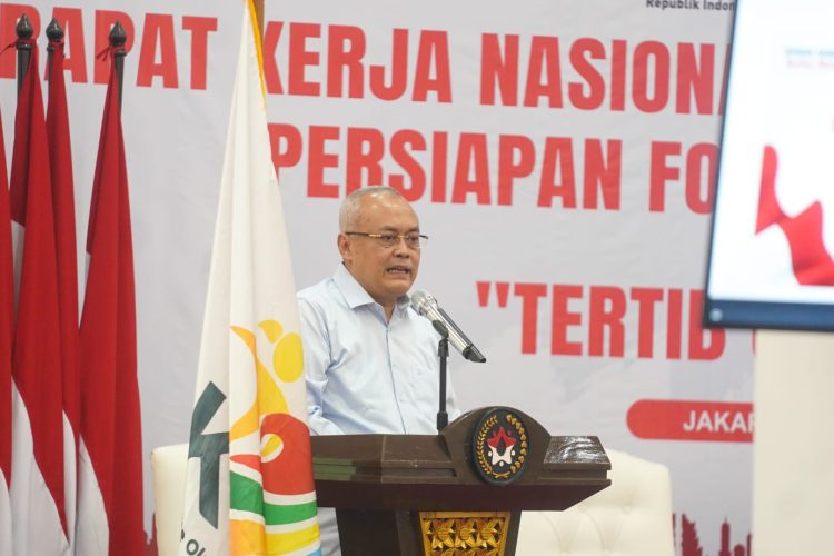 Sesmenpora RI Berikan Apresiasi Rakernas KORMI 