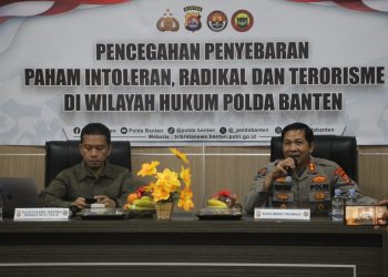 Polda Banten Gelar Konferensi Pers, Cegah Radikalisme dan Terorisme 