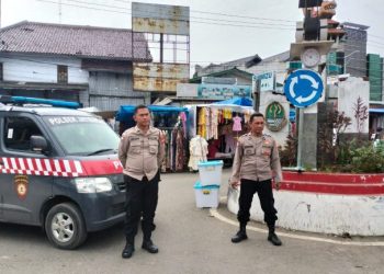 Polsek Jatibarang Antisipasi Kejahatan dan Kemacetan