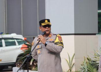 AKBP Agus Sugiyarso Berikan Arahan di Lapangan Apel Satya