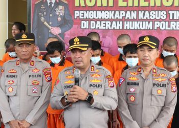 Polres Serang Berhasil Ringkus 16 Pelaku Kejahatan 