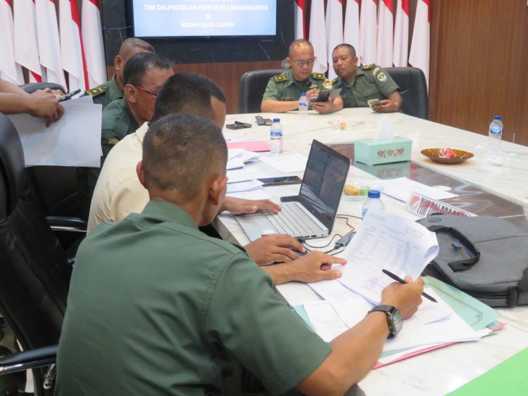 Tim Pengendalian Program dan Anggaran Korem 051/Wkt, Laksanakan ini…