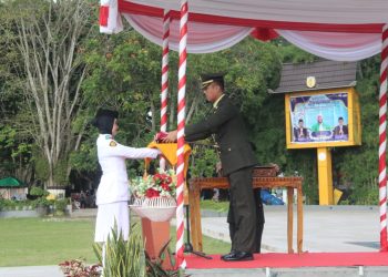 Letkol Inf Fery Perbawa, Inspektur Upacara Hari Lahir Pancasila Di HST