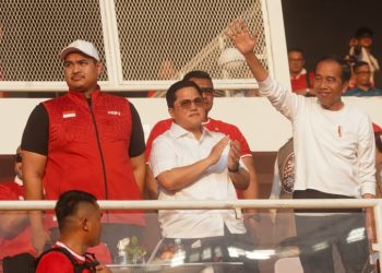 Menpora Dito Ariotedjo Dampingi Presiden Jokowi Saksikan Timnas Indonesia