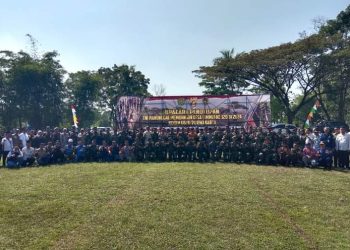 Kasi Bhakti Dispotdirga Lanud Suryadarma Hadiri Penutupan TMMD ke-120