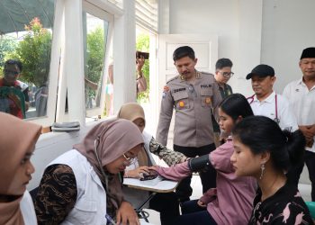 Sambut Hari Bhayangkara-78, Polda Banten Gelar Bakti Kesehatan Gratis 