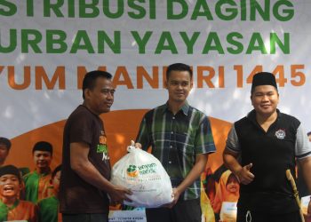 Yayasan Senyum Mandiri Lakukan Pemotongan Hewan Kurban 1445 H 