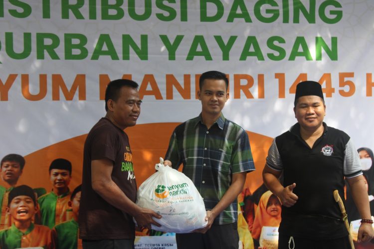 Yayasan Senyum Mandiri Lakukan Pemotongan Hewan Kurban 1445 H 