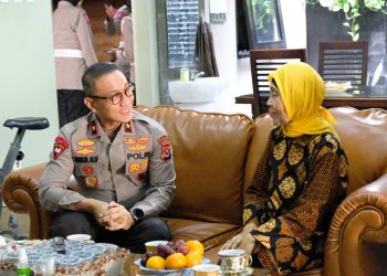 Polda Banten Kunjungi Kediaman Purnawirawan Polri, Sambut HUT Bhayangkara ke- 78