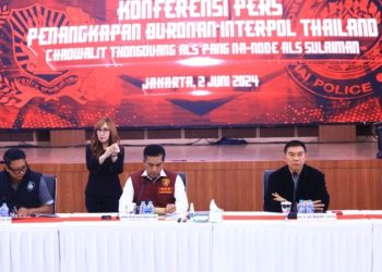 Polri Berhasil Tangkap Tongduang Buronan Thailand    