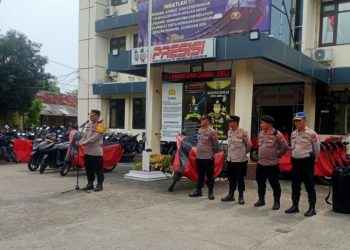 Kapolsek Koja Pimpin Upacara Penyerahan 15 Siswa Latja Diktuba Polri Gelombang 1 Tahun 2024