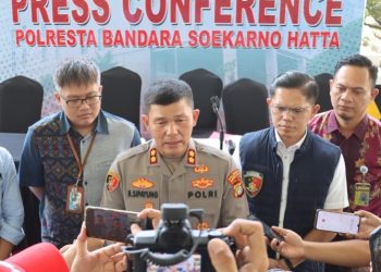 Modus Tukar Kartu di loket ATM, Polresta Bandara Soetta Gulung Sindikat Penipuan 