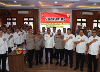 Polres Serang Terima Kunjungan Tim Itwasum