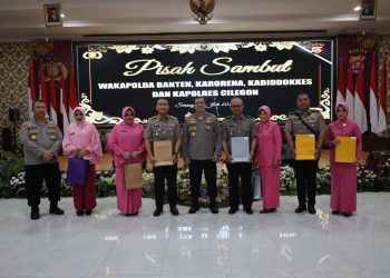 Polda Banten Laksanakan Pisah Sambut Wakapolda Banten dan Pejabat Utama Serta Kapolres