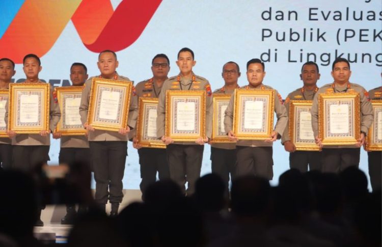 SSDM Polri Diberi Penghargaan dari KemenPAN-RB