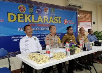 Kapolsek Suroto: Tawuran Jangan Terjadi Lagi, Ini bunyi Deklarasi Damai Anti Tawuran