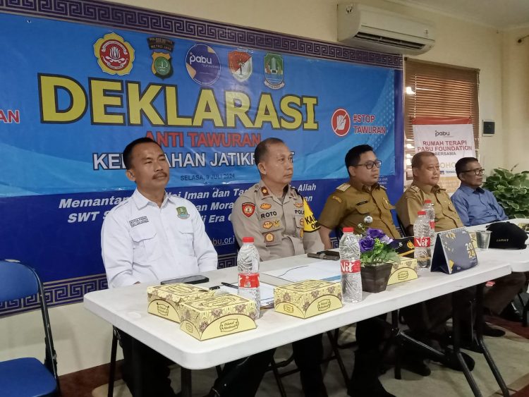 Kapolsek Suroto: Tawuran Jangan Terjadi Lagi, Ini bunyi Deklarasi Damai Anti Tawuran