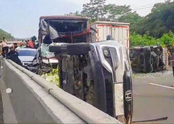 Tragis Kecelakaan Beruntun di Tol Cipularang 
