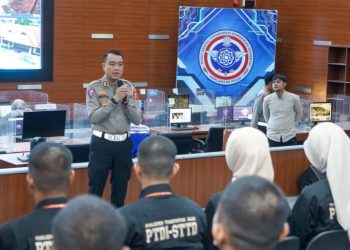 Mahasiswa Belajar Identifikasi Lakalantas di NTMC