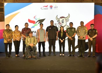 Menpora Dito Launching Logo dan Maskot Peparnas XVII 2024