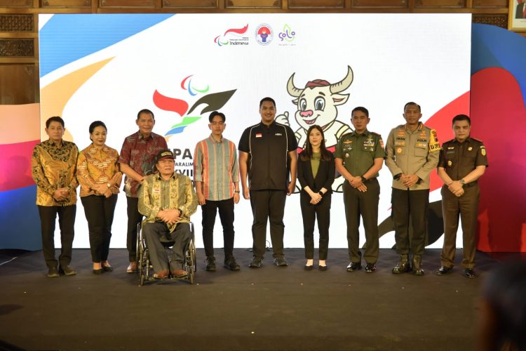 Menpora Dito Launching Logo dan Maskot Peparnas XVII 2024