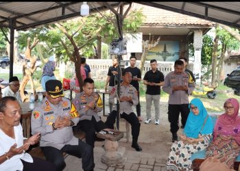 Kapolres Serang Kunjungi Pengrajin Batu Fosil, Ini tujuannya 