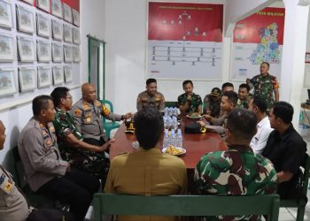 Jalin Sinergitas TNI-Polri, Kapolres Serang Kunjungi Markas Koramil Kopo