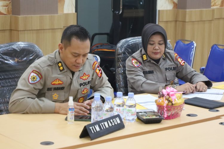 Itwasum Polri Lakukan Klarifikasi, Review, dan Monitor Pengendalian Mutu Pengawasan Intern Tahun 2024