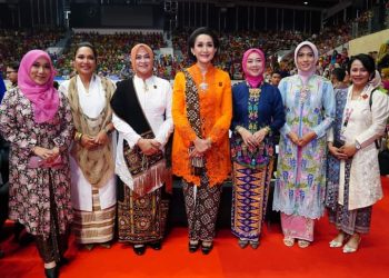 Ketum DP Evi Agus Subiyanto Hadiri Hari Kebaya Nasional 2024