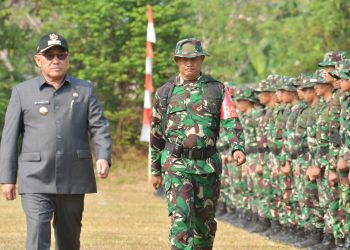 Kasrem 051/Wkt Menghadiri Pembukaan TMMD ke -121