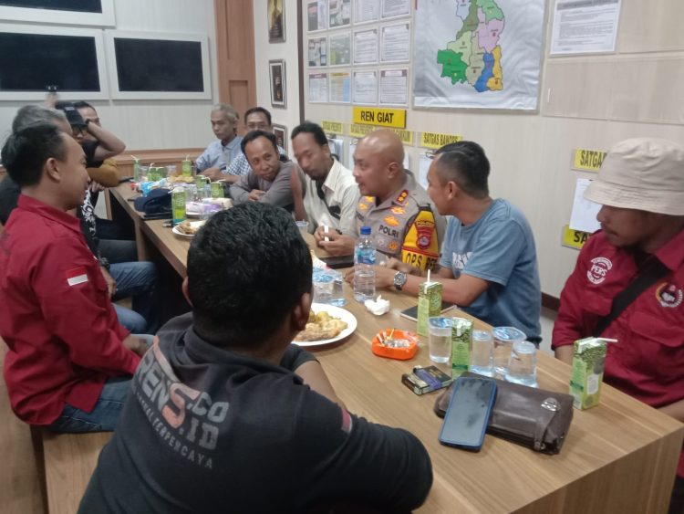 Laksanakan Program, Kapolres Serang Bersama Dengan Jurnalis Perwast