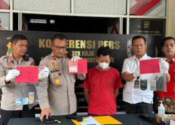 Polsek Koja Ungkap Kasus Penjual Narkoba di Wilayah Koja