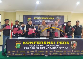 Polsek Pademangan Berhasil Ungkap Kasus Curanmor, Narkotika dan Tawuran