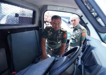 Kejaksaan RI Beri Hibah Mobil Kawal dan Mobil Tahanan Militer