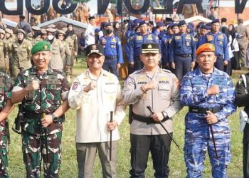 Dansathanlan Hadiri Apel Gelar Pasukan Pengamanan Pemilukada 2024