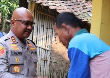 Kapolres Serang Takjiah ke Rumah Korban yang Tenggelam 