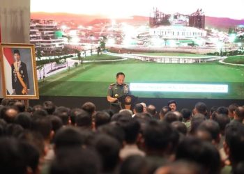 Panglima TNI Hadiri Pengarahan Presiden Joko Widodo Kepada TNI-Polri di IKN