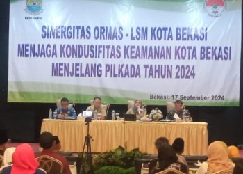 Ratusan Ormas LSM Hadiri Acara FKDM Kota Bekasi