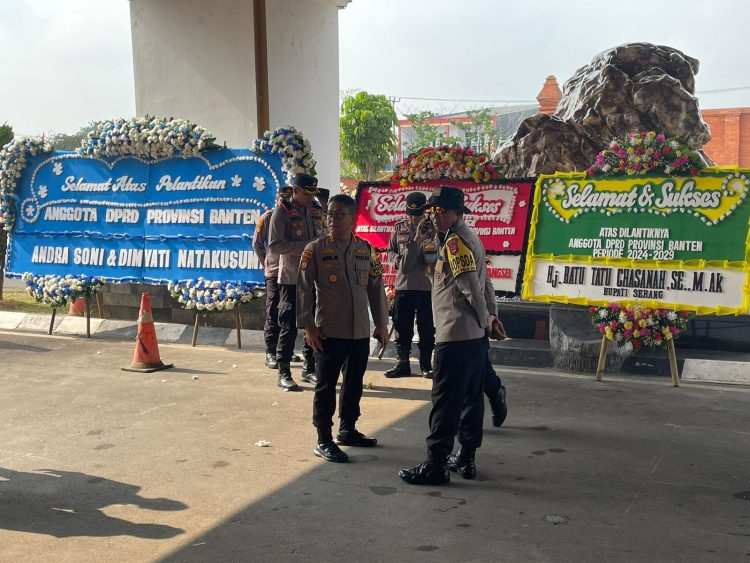 Polda Banten Amankan Sidang Paripurna DPRD Provinsi Banten