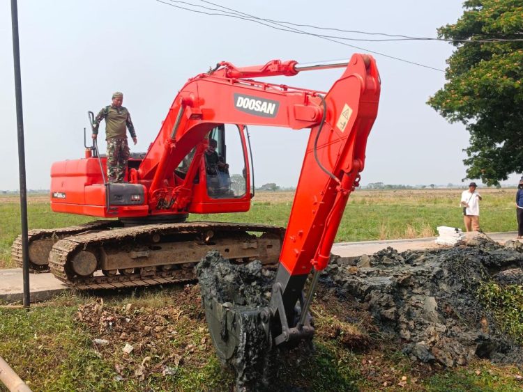 Tantangan Ketersediaan Air di Musim Kemarau, Korem 051/Wkt Beri Solusi