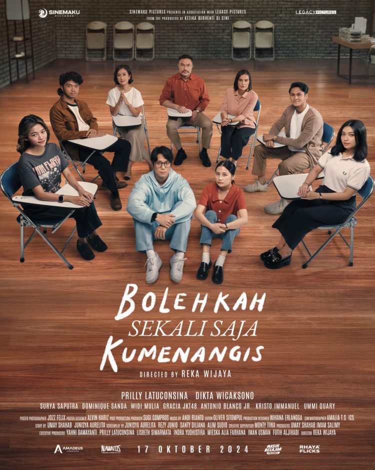 Film “Bolehkah Sekali Saja Kumenangis” Pertemukan Prilly Latuconsina dan Dikta Tayang di Bioskop 17 Oktober 2024