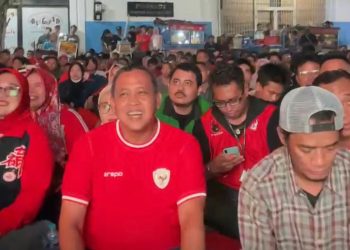 Timnas Indonesia Vs Timnas Australia 0-0, Ketua KONI Tri Adhianto Puji Bang Paes