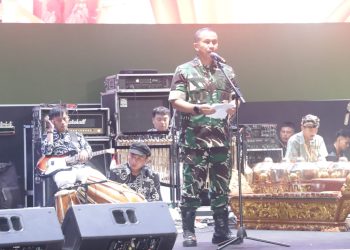 Peringatan HUT Ke- 79, TNI dan Masyarakat Bersatu Lewat Seni Budaya