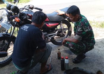 Babinsa Rembun Mendukung Pengembangan Usaha UMKM