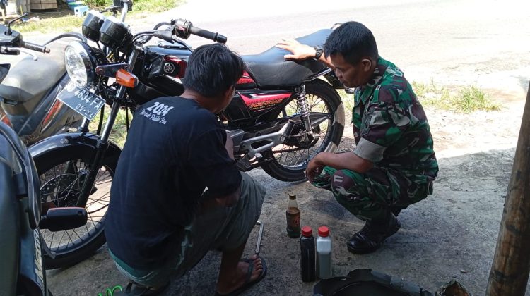 Babinsa Rembun Mendukung Pengembangan Usaha UMKM