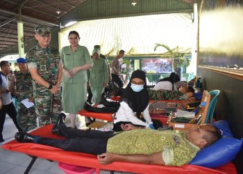 Peringati HUT TNI, Kodim Sragen gelar berbagai Baksos 