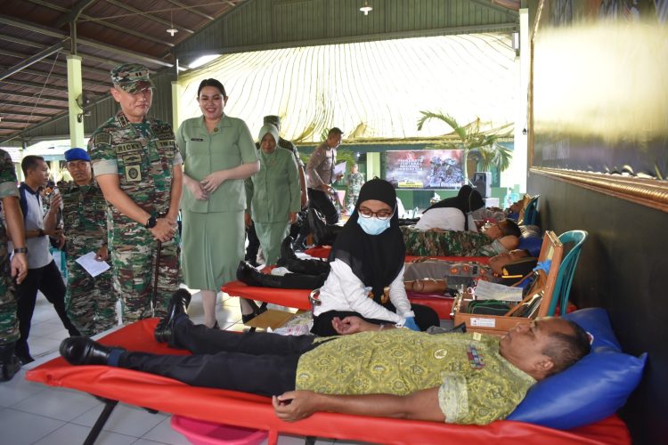 Peringati HUT TNI, Kodim Sragen gelar berbagai Baksos 