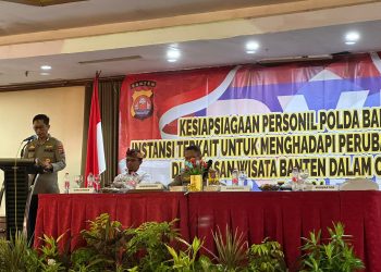 Biddokes Polda Banten Laksanakan Pelatihan Dalam Rangka Untuk Menghadapi Perubahan Iklim Global di Kawasan Wisata