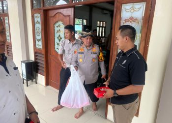 Polres Serang Gelar Jumat Berkah Dengan Jemaah Masjid As Salam 