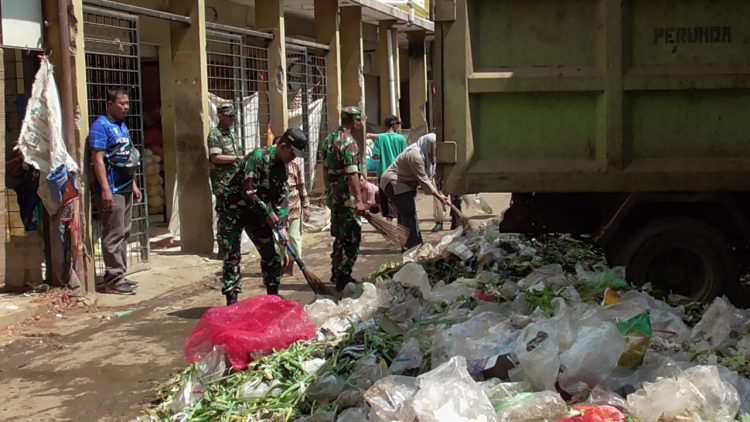 Meriahkan HUT TNI ke-79, Kodim 0614/Kota Cirebon Gelar Karya Bakti